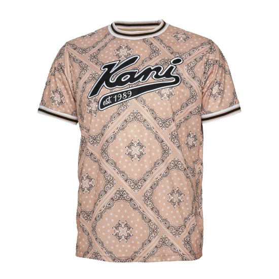 Karl Kani Ανδρική κοντομάνικη μπλούζα Varsity Paisley Mesh Tee